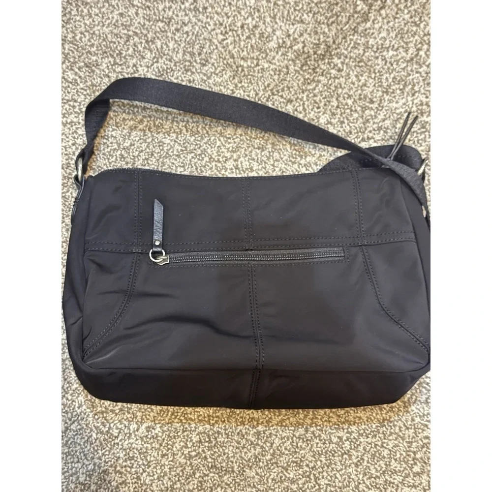 THE SAK‎ Esperato Nylon Hobo Crossbody Bag Black